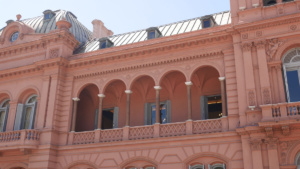 Der berühmte Balkon von Evita