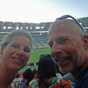 Selfie im Maracana Stadion